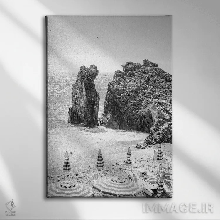 تابلو دکوراتیو چینکو تره اثر گریس دیجیتال آرت کو - نمای روبهرو روی دیوار