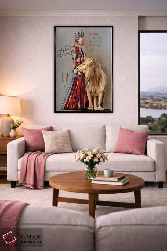 تابلو دکوراتیو ما نمی توانیم تبدیل شویم اثر فرشتگان روت - D4B