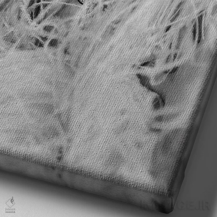 تابلو دکوراتیو جین هارلو در ژست اثر رادیو دیز - نمای نزدیک بافت بوم