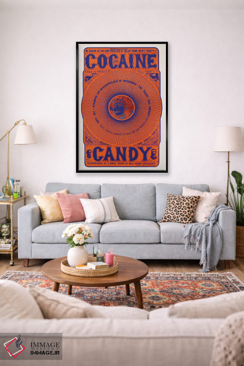 تابلو دکوراتیو آبنبات کوکائین اثر رادیو دیز - D2B