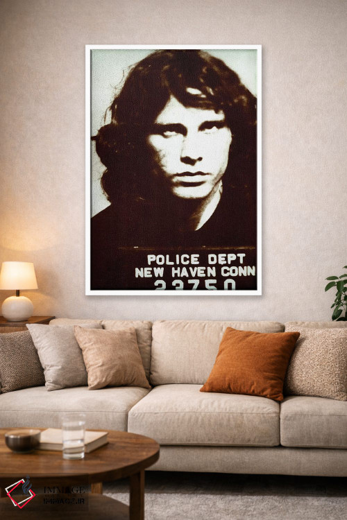 تابلو دکوراتیو جیم موریسون؛ عکس بازداشت ۲ اثر رادیو دیز - D1W