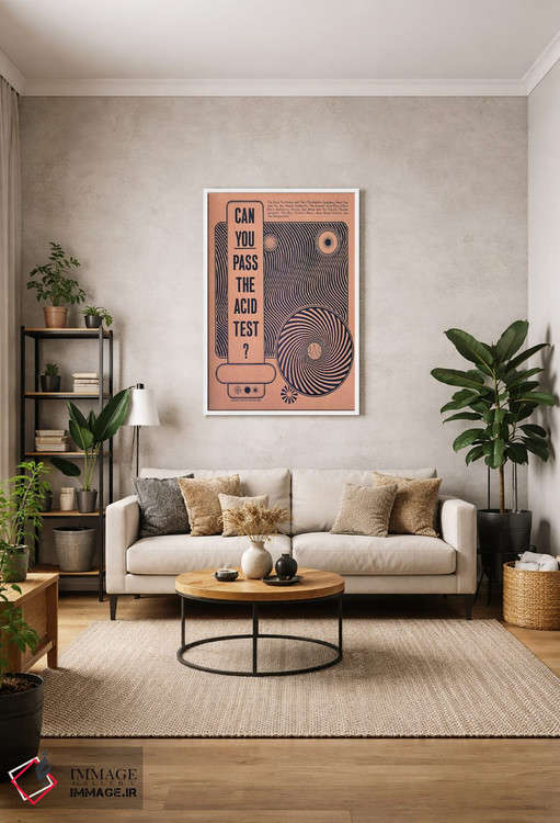 تابلو دکوراتیو آزمایش اسید اثر رادیو دیز - D1W