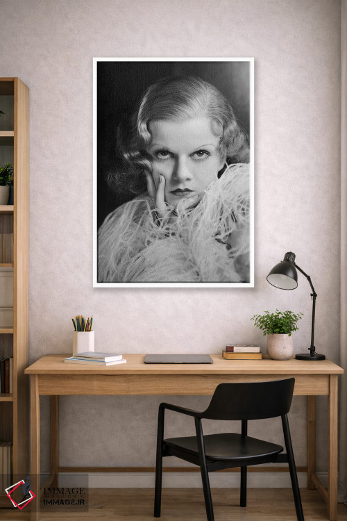 تابلو دکوراتیو جین هارلو در ژست اثر رادیو دیز - D2W
