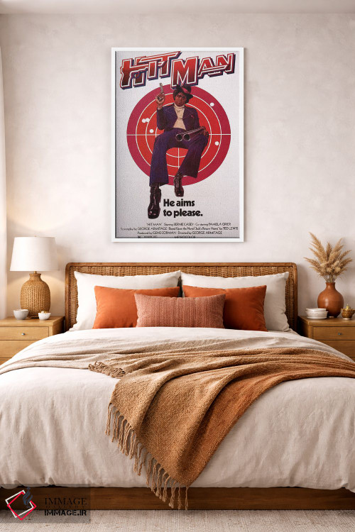 تابلو دکوراتیو پوستر فیلم هیت من اثر رادیو دیز - D2W