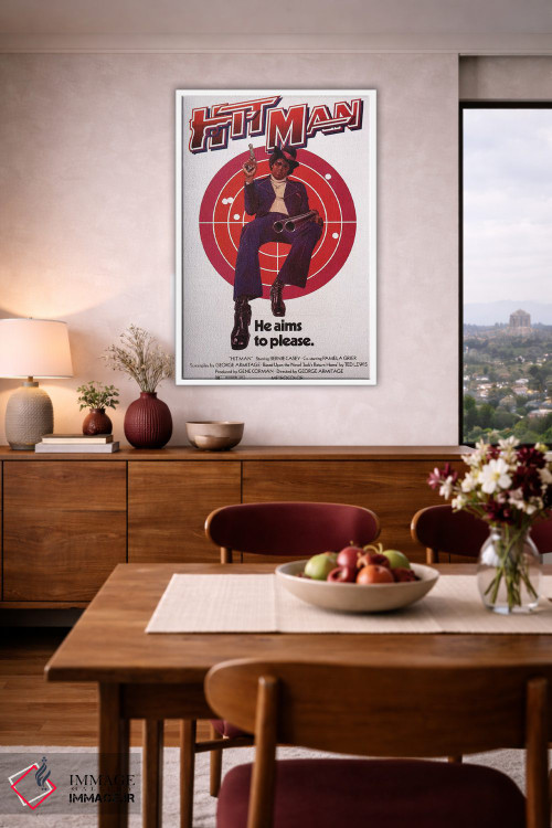 تابلو دکوراتیو پوستر فیلم هیت من اثر رادیو دیز - D3W