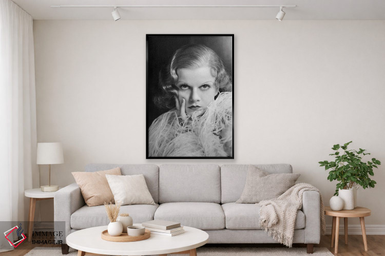 تابلو دکوراتیو جین هارلو در ژست اثر رادیو دیز - D3B