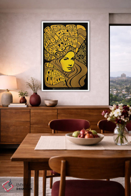 تابلو دکوراتیو پوستر یادبود تور جادویی بیتلز اثر رادیو دیز - D3W