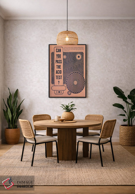 تابلو دکوراتیو آزمایش اسید اثر رادیو دیز - D4B