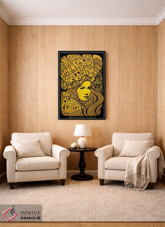 تابلو دکوراتیو پوستر یادبود تور جادویی بیتلز اثر رادیو دیز - D4B