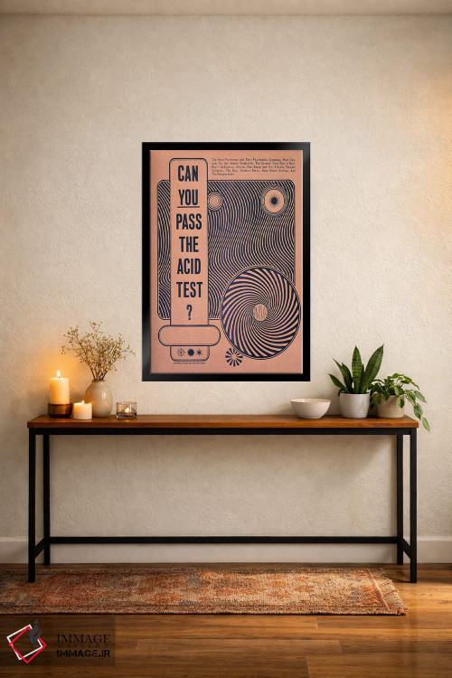 تابلو دکوراتیو آزمایش اسید اثر رادیو دیز - D5B