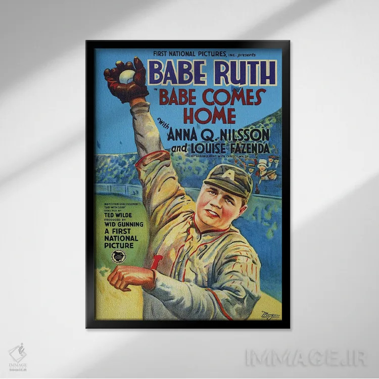 تابلو دکوراتیو بیب به خانه می آید اثر رادیو دیز - نمای قابدار مشکی