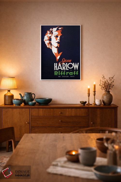 تابلو دکوراتیو پوستر فیلم ریف راف اثر رادیو دیز - D5W