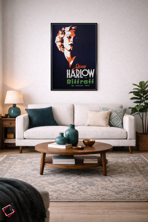 تابلو دکوراتیو پوستر فیلم ریف راف اثر رادیو دیز - D4B