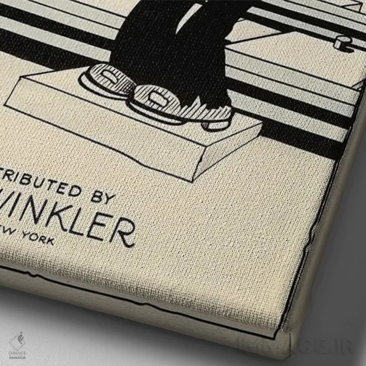 تابلو دکوراتیو فلیکس؛ برنده جایزه اثر رادیو دیز - نمای نزدیک بافت بوم