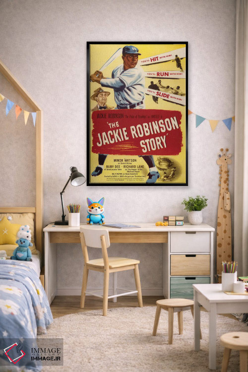 تابلو دکوراتیو داستان جکی رابینسون اثر رادیو دیز - D2B