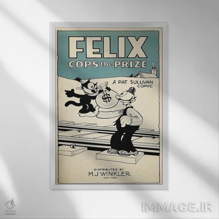 تابلو دکوراتیو فلیکس؛ برنده جایزه اثر رادیو دیز - نمای قابدار سفید