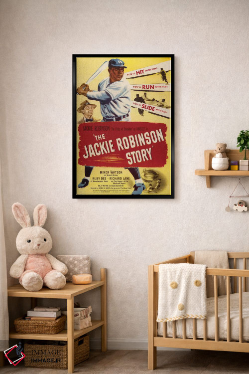 تابلو دکوراتیو داستان جکی رابینسون اثر رادیو دیز - D5B