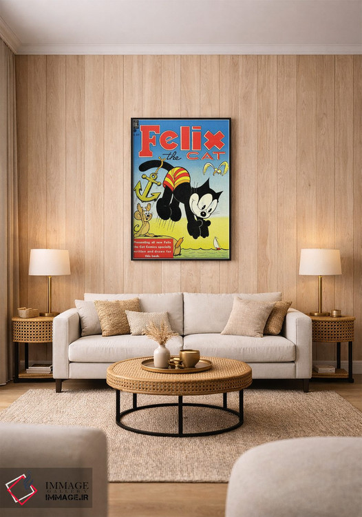 تابلو دکوراتیو فلیکس؛ شیرجه به سوی لنگر اثر رادیو دیز - D2B