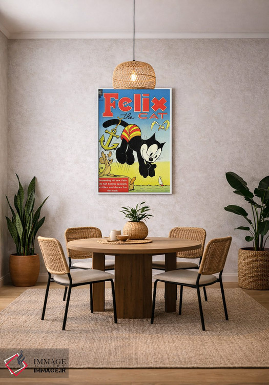 تابلو دکوراتیو فلیکس؛ شیرجه به سوی لنگر اثر رادیو دیز - D3W