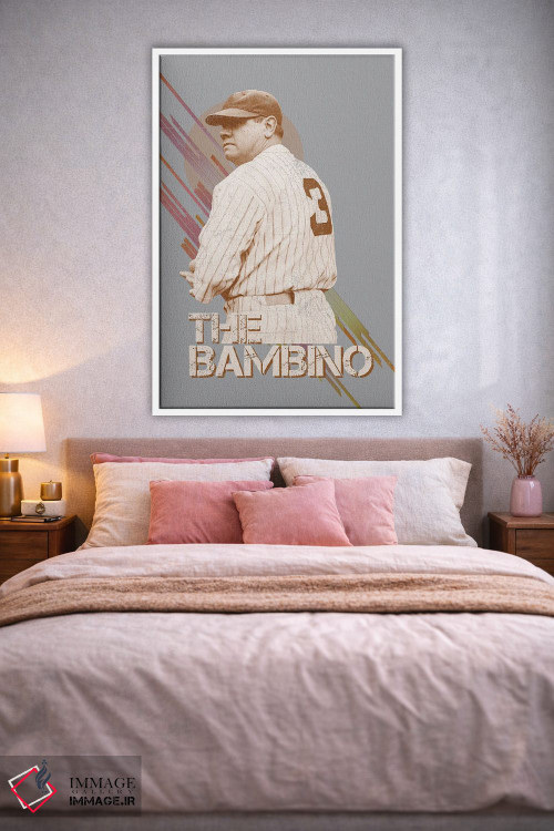 تابلو دکوراتیو بامبینو رترو اثر رادیو دیز - D1W