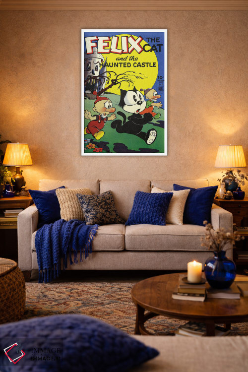 تابلو دکوراتیو فلیکس و قلعه تسخیر شده اثر رادیو دیز - D2W