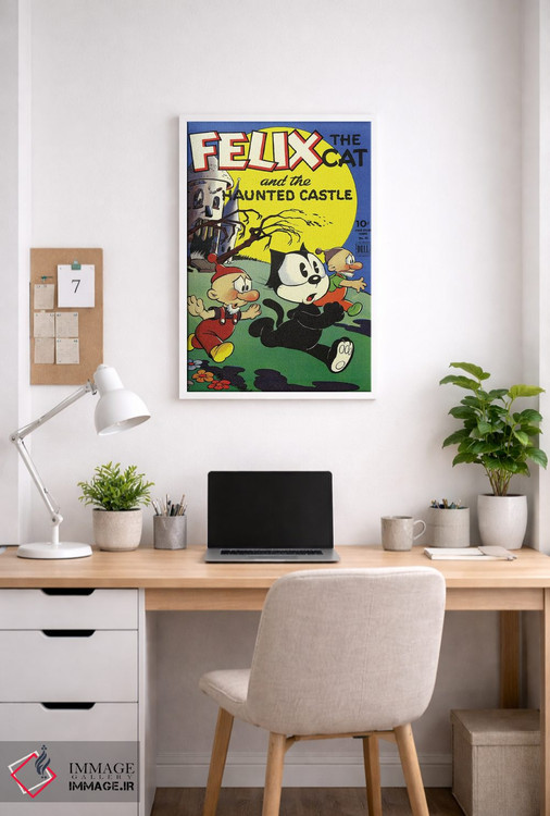 تابلو دکوراتیو فلیکس و قلعه تسخیر شده اثر رادیو دیز - D3W