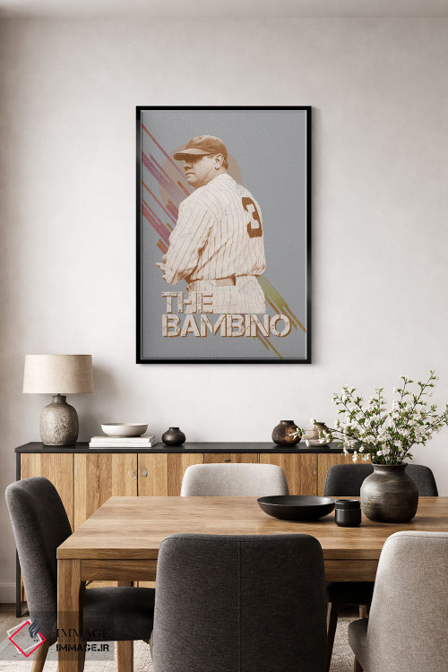 تابلو دکوراتیو بامبینو رترو اثر رادیو دیز - D4B