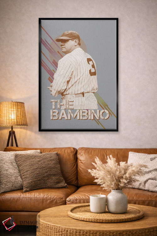 تابلو دکوراتیو بامبینو رترو اثر رادیو دیز - D5B