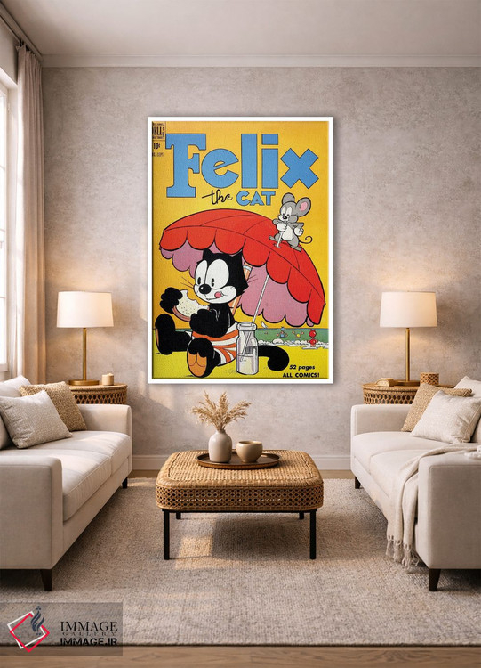 تابلو دکوراتیو فلیکس در ساحل اثر رادیو دیز - D1W