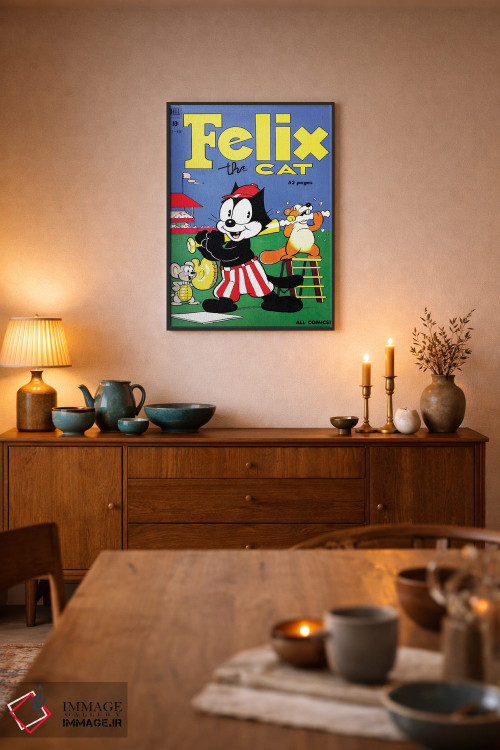 تابلو دکوراتیو فلیکس در مسابقه بیس بال اثر رادیو دیز - D6B