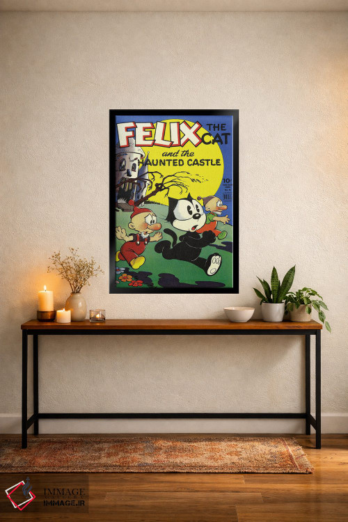 تابلو دکوراتیو فلیکس و قلعه تسخیر شده اثر رادیو دیز - D5B