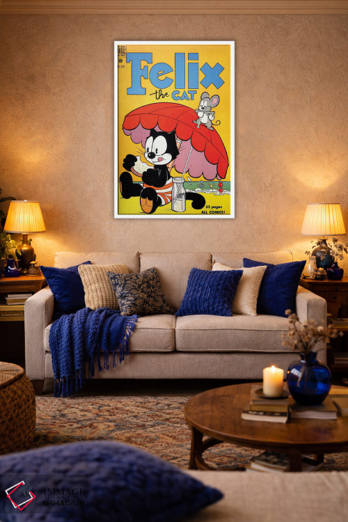 تابلو دکوراتیو فلیکس در ساحل اثر رادیو دیز - D2W