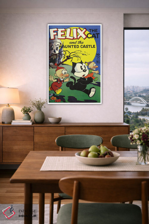 تابلو دکوراتیو فلیکس و قلعه تسخیر شده اثر رادیو دیز - D6W