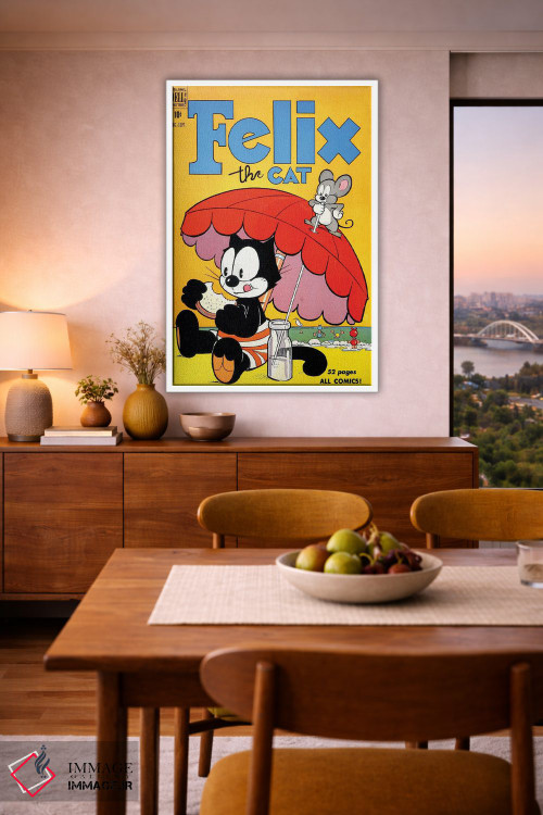 تابلو دکوراتیو فلیکس در ساحل اثر رادیو دیز - D5W