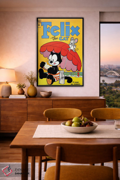 تابلو دکوراتیو فلیکس در ساحل اثر رادیو دیز - D6B