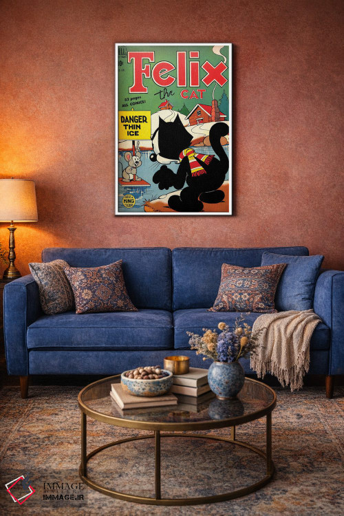 تابلو دکوراتیو فلیکس؛ خطر یخ نازک اثر رادیو دیز - D2W