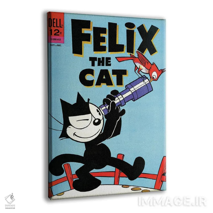 تابلو دکوراتیو فلیکس و تلسکوپ اثر رادیو دیز - نمای پرسپکتیو محصول