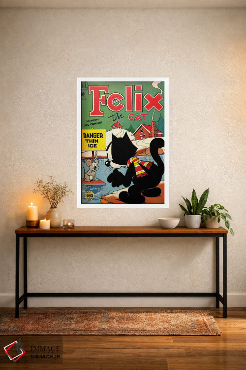 تابلو دکوراتیو فلیکس؛ خطر یخ نازک اثر رادیو دیز - D3W