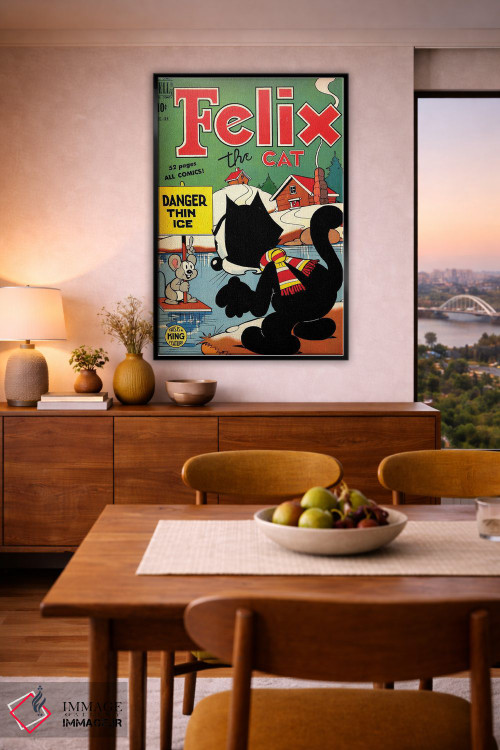 تابلو دکوراتیو فلیکس؛ خطر یخ نازک اثر رادیو دیز - D5B