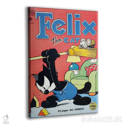 تابلو دکوراتیو فلیکس؛ جست وجو و نابودسازی اثر رادیو دیز - نمای پرسپکتیو محصول