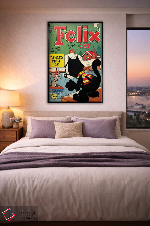 تابلو دکوراتیو فلیکس؛ خطر یخ نازک اثر رادیو دیز - D4B