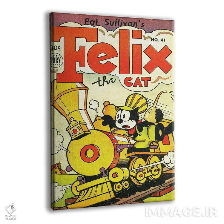 تابلو دکوراتیو فلیکس رهبر ارکستر اثر رادیو دیز - نمای پرسپکتیو محصول