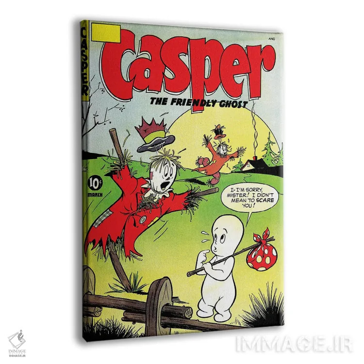 تابلو دکوراتیو روح و مترسک اثر رادیو دیز - نمای پرسپکتیو محصول