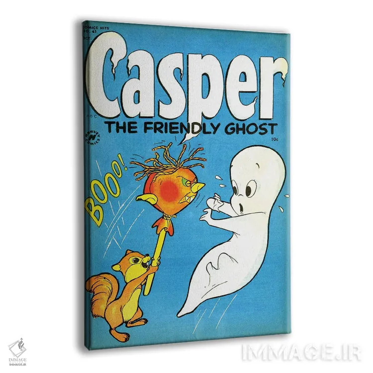 تابلو دکوراتیو عروسک روح و هیولا اثر رادیو دیز - نمای پرسپکتیو محصول