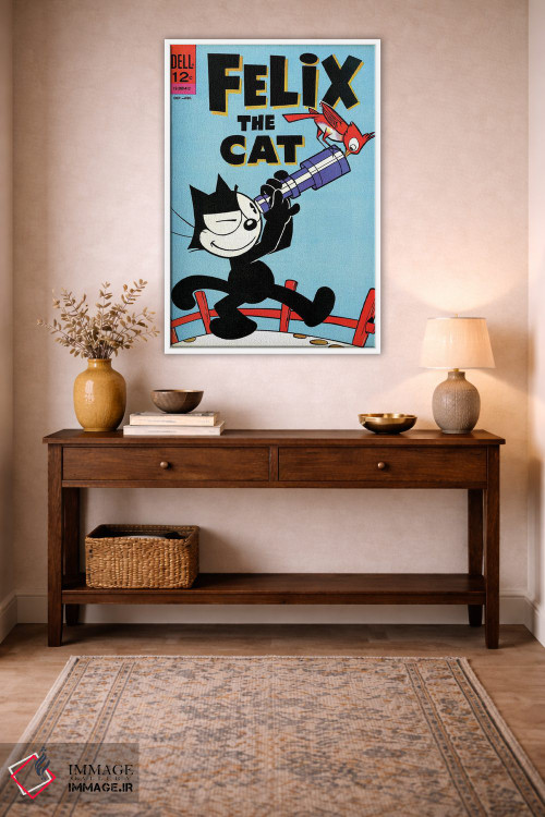 تابلو دکوراتیو فلیکس و تلسکوپ اثر رادیو دیز - D1W