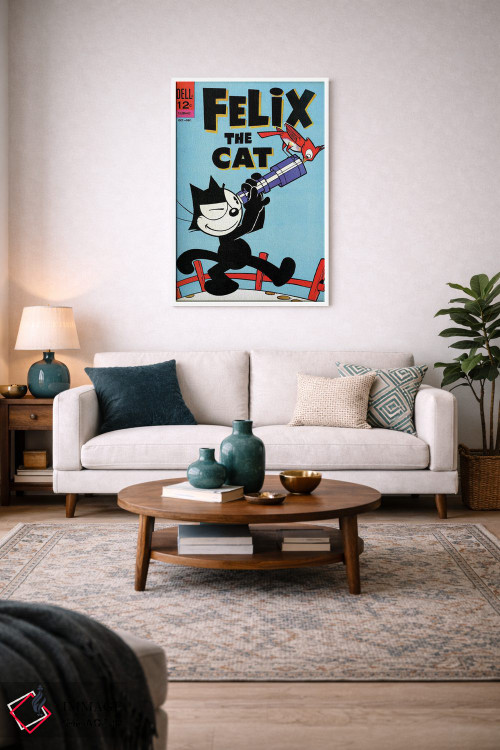 تابلو دکوراتیو فلیکس و تلسکوپ اثر رادیو دیز - D2W