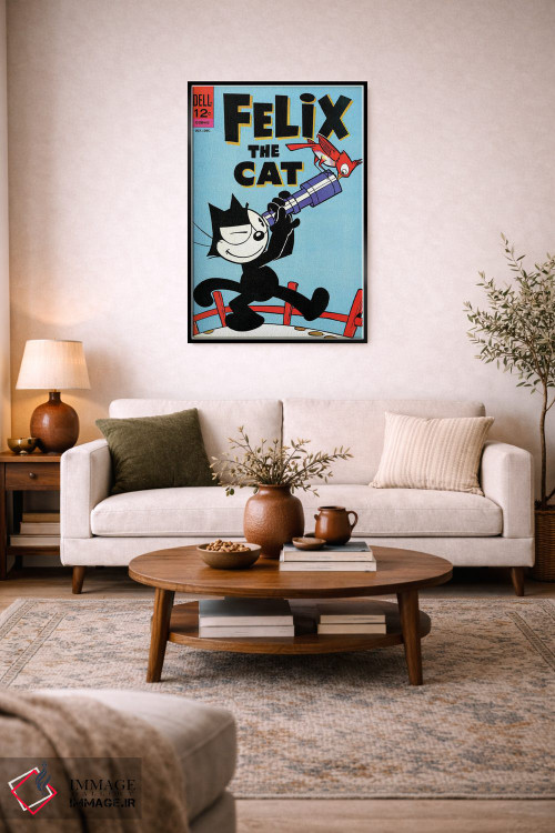 تابلو دکوراتیو فلیکس و تلسکوپ اثر رادیو دیز - D4B