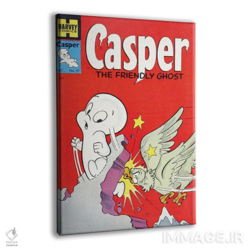 تابلو دکوراتیو روح تحت تعقیب پرنده بزرگ اثر رادیو دیز - نمای پرسپکتیو محصول