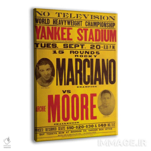 تابلو دکوراتیو مارسیانووز مور اثر رادیو دیز - نمای پرسپکتیو محصول