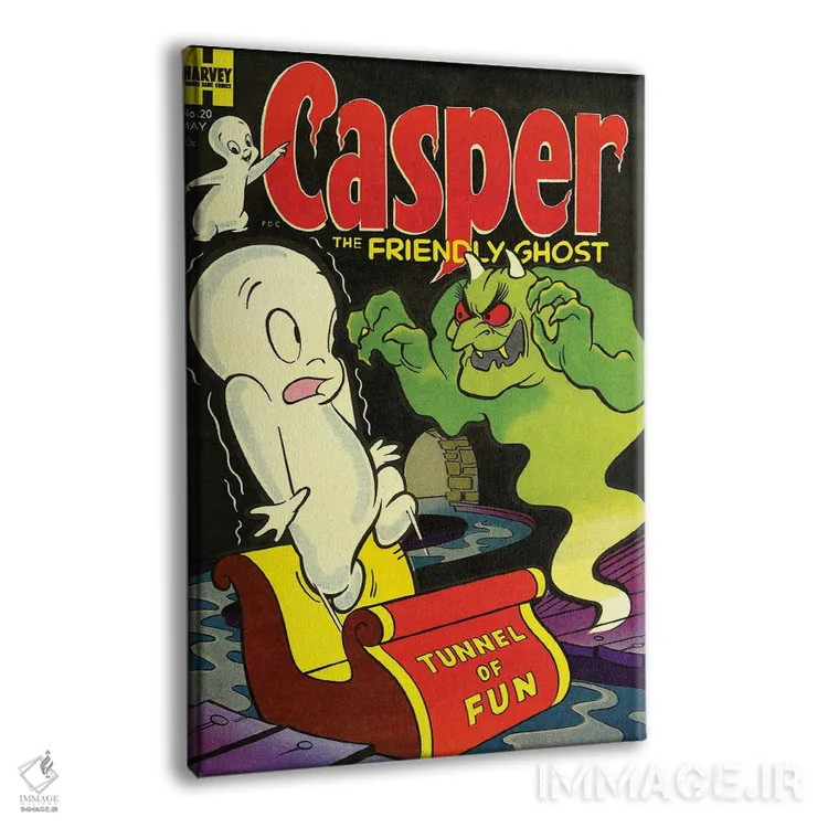 تابلو دکوراتیو روح در تونل سرگرمی اثر رادیو دیز - نمای پرسپکتیو محصول